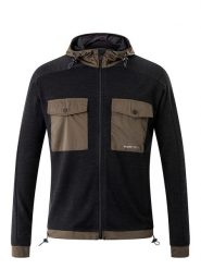 Super.natural Kurtka polarowa "Adventure" w kolorze czarnym rozmiar: XL. Czarne kurtki super.natural, xl, bez wzorów, z materiału, bez kaptura. Za 339.99 zł.