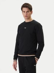 BOSS Bluza Iconic 50554836 Czarny Regular Fit. Czarne bluzy Boss, m, bez wzorów, z bawełny, bez kaptura. Za 449.99 zł.