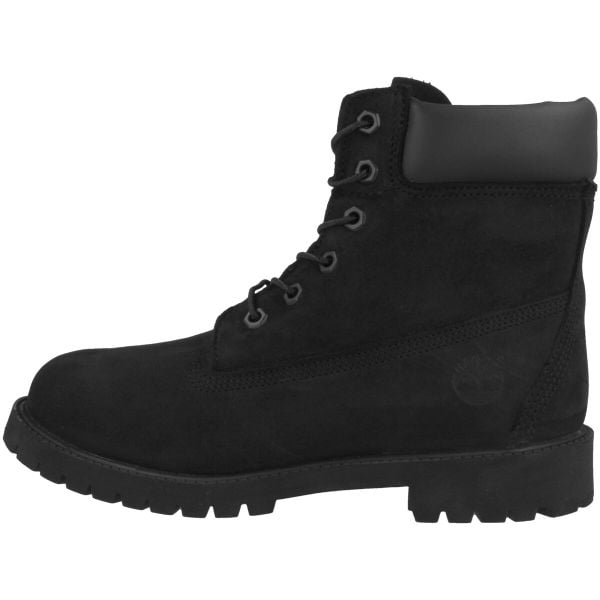 Timberland Junior 6-inch Premium Boots (36 t/m 40) Zwart 12907-39.5. Czarne buty trekkingowe Timberland, na zimę, bez wzorów, ze skóry, bez zapięcia. W wyprzedaży za 555.00 zł.