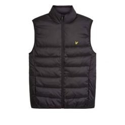 Kurtka Lyle & Scott Wadded. Czarne kurtki LYLE AND SCOTT, m, bez wzorów, bez kaptura. Za 454.95 zł.