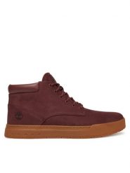 Timberland Sneakersy Maple Grove TB0A69FNEQ31 Bordowy. Czerwone buty sportowe casual Timberland, bez wzorów, z nubiku, bez zapięcia. Za 579.99 zł.