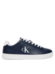 Calvin Klein Sneakersy 3 Cupsole Derby Pu Tmb HM0HM02331 Granatowy. Niebieskie buty sportowe casual CALVIN KLEIN, bez wzorów, ze skóry, bez zapięcia. Za 329.99 zł.
