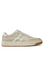 HOFF Sneakersy Pavillon 22409600 Beżowy. Brązowe buty sportowe casual HOFF, bez wzorów, ze skóry, bez zapięcia. Za 399.99 zł.