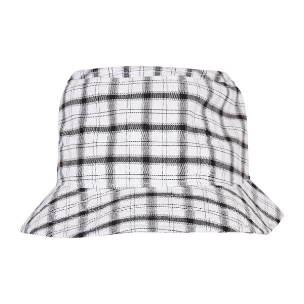 Czapka Rybaczka W Kratkę. Białe czapki zimowe FLEXFIT, bez wzorów. Za 120.99 zł.