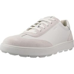 Buty GEOX U SPHERICA ECUB 1 Biały. Białe buty turystyczne Geox, bez wzorów, z syntetyku, bez zapięcia, na fitness i siłownię. Za 316.99 zł.