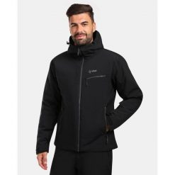 Męska kurtka narciarska Kilpi FLIP-M. Czarne kurtki narciarskie i snowboardowe Kilpi, m, bez wzorów, narciarskie. Za 659.60 zł.