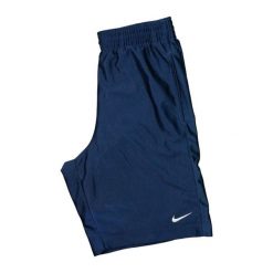 Nike Koszykarskie Szorty Sportowe. Niebieskie krótkie spodenki sportowe Nike, s, bez wzorów, z materiału. Za 80.90 zł.