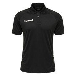 Polo Hummel hmlPROMO. Czerwone koszulki polo Hummel, m, bez wzorów, bez kołnierzyka, bez ramiączek. Za 165.50 zł.