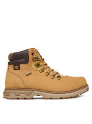 CAT Footwear Trekkingi Pursue Hiker Waterproof P726853 Brązowy jasny. Brązowe botki sznurowane CAT Footwear, bez wzorów, z nubiku, bez obcasa, bez zapięcia. Za 699.99 zł.