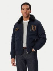 Aeronautica Militare Kurtka zimowa 262AB3108UCT03151 Granatowy Regular Fit. Niebieskie kurtki Aeronautica Militare, na zimę, m, bez wzorów, bez kaptura. Za 1,669.00 zł.