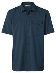 Koszula M Rosemoor Shirt II. Niebieskie koszule Vaude, na lato, m, bez wzorów, z materiału, bez kołnierzyka, bez ramiączek. Za 319.90 zł.