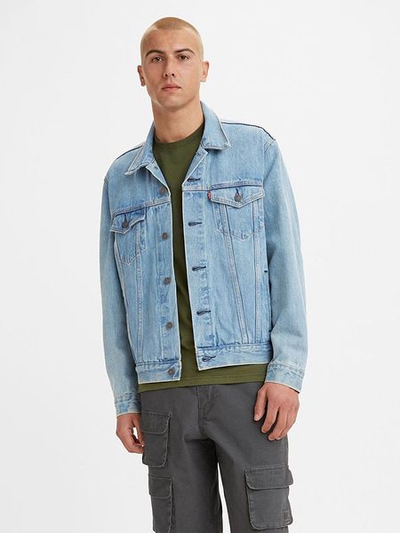 Levi's Kurtka dżinsowa w kolorze błękitnym rozmiar: M. Niebieskie kurtki Levi's®, m, bez wzorów, z bawełny, bez kaptura. Za 244.80 zł.