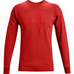 Bluza męska Under Armour Ua Rival Alma Mater. Brązowe bluzy Under Armour, m, bez wzorów, z bawełny, bez kaptura. Za 290.00 zł.