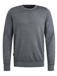 PME Legend Wełniany sweter w kolorze szarym rozmiar: L. Szare swetry nierozpinane PME Legend, l, bez wzorów, z wełny, bez kołnierzyka, bez ramiączek. Za 307.46 zł.