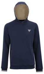 Bluza z kapturem męska Tecnifibre Fleece Hoodie. Niebieskie bluzy z kapturem TECNIFIBRE, m, bez wzorów, z bawełny, z kapturem. Za 299.00 zł.