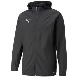 Kurtka Puma Teamcup Windshield czarna XL. Czarne kurtki Puma, m, bez wzorów, bez kaptura. Za 343.99 zł.