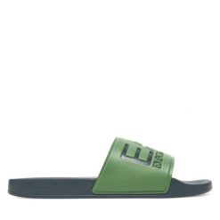 Klapki EA7 Emporio Armani. Zielone klapki EA7 Emporio Armani. Za 239.99 zł.