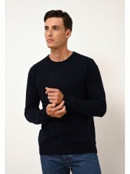 Just Cashmere Kaszmirowy sweter "Noe" w kolorze granatowym rozmiar: M. Niebieskie swetry nierozpinane Just Cashmere, m, bez wzorów, z kaszmiru, bez kołnierzyka, bez ramiączek. Za 543.90 zł.