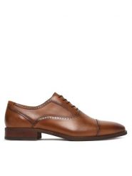 Aldo Półbuty Abawienflex 13265391 Brązowy. Brązowe eleganckie półbuty Aldo, bez wzorów, ze skóry, bez obcasa, bez zapięcia. Za 579.99 zł.