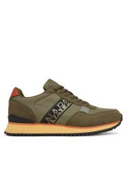 Napapijri Sneakersy Cosmos01 NP0A8AH4 Khaki. Brązowe buty sportowe casual Napapijri, bez wzorów, z materiału, bez zapięcia. Za 439.99 zł.