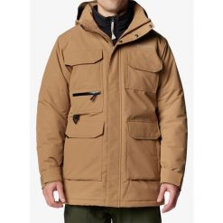 Kurtka zimowa męska Columbia Landroamer II Parka. Brązowe kurtki Columbia, na zimę, m, bez wzorów, bez kaptura. Za 833.99 zł.