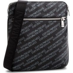 Saszetka EMPORIO ARMANI - Y4M185 YLO7E 86526 Levagna/Nero. Czarne saszetki i nerki marki Emporio Armani, ze skóry ekologicznej. Za 569.00 zł.
