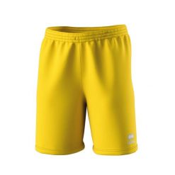 Szorty Errea Edo. Żółte krótkie spodenki sportowe ERREA, m, bez wzorów, z materiału. Za 137.50 zł.