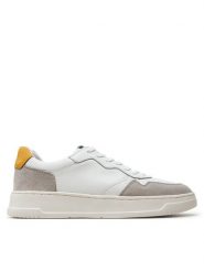 Geox Sneakersy U Arvier U45GFB 04322 C0284 Biały. Białe buty sportowe casual Geox, bez wzorów, z materiału, bez zapięcia. Za 439.99 zł.
