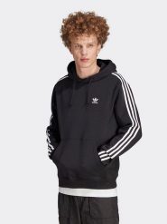 Adidas Bluza w kolorze czarnym rozmiar: XL. Czarne bluzy Adidas, xl, bez wzorów, z kapturem. Za 165.31 zł.