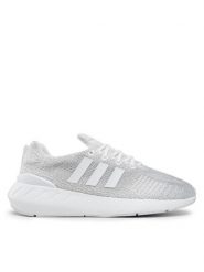 Adidas Sneakersy Swift Run 22 GZ3499 Szary. Szare buty do biegania Adidas, bez wzorów, z materiału, bez zapięcia. Za 279.99 zł.