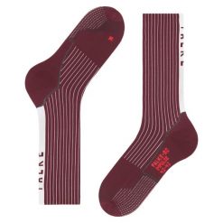 Skarpetki Falke BC Impulse. Czerwone skarpety Falke, bez wzorów, z poliamidu. Za 149.50 zł.