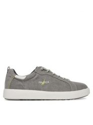 Nautica Sneakersy 24SC079 Szary. Szare buty sportowe casual Nautica, bez wzorów, z materiału, bez zapięcia. Za 179.99 zł.