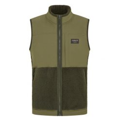 Polar bez rękawów Trakker TechPro Sherpa Bodywarmer. Zielone bluzy z polaru TRAKKER, bez wzorów, z polaru, bez kaptura. Za 438.00 zł.