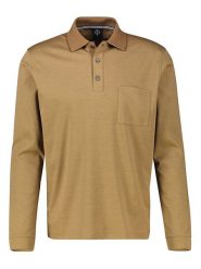 Lerros Koszulka polo w kolorze karmelowym rozmiar: XXL. Brązowe koszulki polo Lerros, xxl, bez wzorów, bez kołnierzyka, bez ramiączek. Za 114.95 zł.
