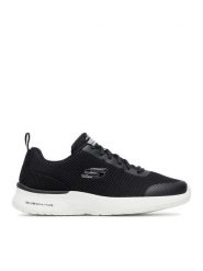 Skechers Sneakersy Winly 232007/BKW Czarny. Czarne buty sportowe casual Skechers, bez wzorów, z materiału, bez zapięcia. Za 159.99 zł.