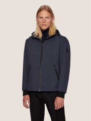 Boss Kurtka przejściowa Callero3 50436486 Granatowy Regular Fit. Niebieskie kurtki Boss, m, bez wzorów, z syntetyku, bez kaptura. Za 1,049.00 zł.