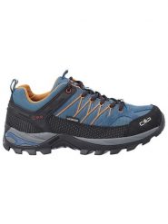 CMP Buty trekkingowe "Rigel" w kolorze niebiesko-pomarańczowym rozmiar: 43. Niebieskie buty trekkingowe CMP, bez wzorów, z materiału, bez zapięcia. Za 228.92 zł.