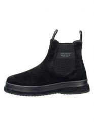 GANT Footwear Skórzane sztyblety "Blistown" w kolorze czarnym rozmiar: 46. Czarne sztyblety GANT Footwear, bez wzorów, ze skóry, bez obcasa, bez zapięcia. Za 277.79 zł.