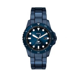 Zegarek Fossil. Niebieskie zegarki Fossil. Za 889.99 zł.