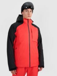 4F Kurtka narciarska membrana 5000 męska - czerwona L. Czerwone kurtki narciarskie i snowboardowe 4F, l, bez wzorów, narciarskie. W wyprzedaży za 349.99 zł.