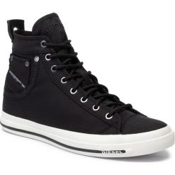 Sneakersy DIESEL - Exposure I Y00023 P2717 T8013 Black. Czarne buty sportowe casual Diesel, bez wzorów, z materiału, bez zapięcia. Za 489.00 zł.