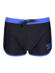 Reebok Szorty kąpielowe "Sean" w kolorze czarnym rozmiar: XL. Czarne kąpielówki Reebok, xl, bez wzorów, z materiału. Za 61.60 zł.