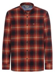 Camel Active Koszula w kolorze czerwono-czarnym rozmiar: M. Czarne koszule Camel Active, m, bez wzorów, z bawełny, bez kołnierzyka, bez ramiączek. Za 139.87 zł.