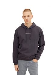 Tom Tailor Bluza w kolorze antracytowym rozmiar: S. Czarne bluzy Tom Tailor, s, bez wzorów, z kapturem. Za 79.59 zł.