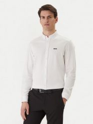BOSS Koszula ST Motion 50555946 Biały Regular Fit. Białe koszule Boss, m, bez wzorów, z bawełny, bez kołnierzyka, bez ramiączek. Za 569.99 zł.