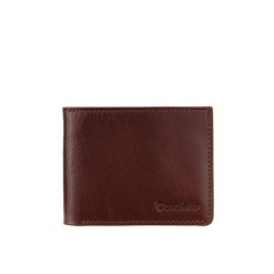 Mały portfel męski Canaletto ze skóry naturalnej z RFID – elegancja i bezpieczeństwo PD1167s40108 RFID. Brązowe portfele bez wzorów, ze skóry. Za 120.00 zł.