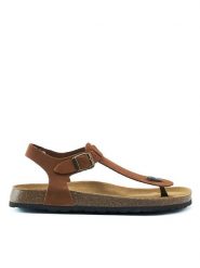 Mandel Skórzane sandały w kolorze jasnobrązowym rozmiar: 45. Brązowe sandały Mandel, ze skóry, z otwartym noskiem, bez zapięcia. Za 152.99 zł.