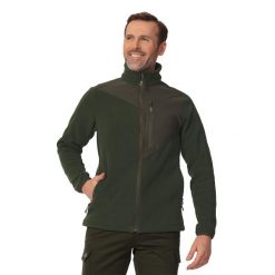 Kurtka polarowa myśliwska Tagart Polar ELK elastyczna i wygodna. Zielone bluzy z polaru TAGART, xl, bez wzorów, z polaru, bez kaptura. Za 409.00 zł.