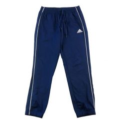 Second life - Adidas spodenki dresowe męskie prosty krój - Jak nowy. Niebieskie krótkie spodenki sportowe Adidas, l, bez wzorów, z dresówki. Za 106.46 zł.