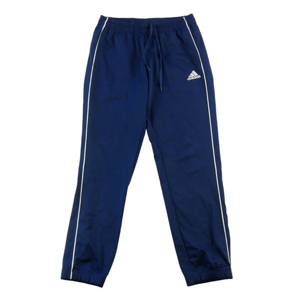 Second life - Adidas spodenki dresowe męskie prosty krój - Jak nowy. Niebieskie krótkie spodenki sportowe Adidas, l, bez wzorów, z dresówki. Za 106.46 zł.
